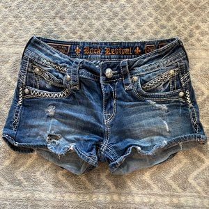 Rock Revival Denim Shorts